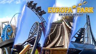 Alle Achterbahnen im Europa Park 2025 