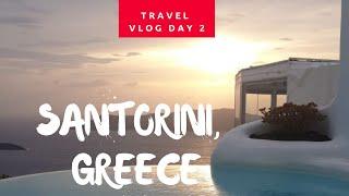 TRAVEL VLOG DAY 2 | Santorini, Greece | Dana Villas - Infinity Pool Suite