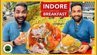 Best Street Food Breakfast in Indore with Veggie Paaji