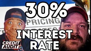 Weekly Payments on a 30% Interest Rate | #TheCreditAudit | @JustJWoodfin