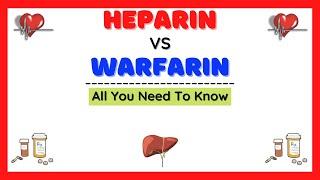 Anticoagulants| Heparin Warfarin Difference| Pharmacology Made Easy| YouTube Shorts| Medical Shorts