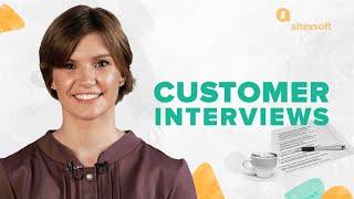 Customer Interviews for Product Discovery