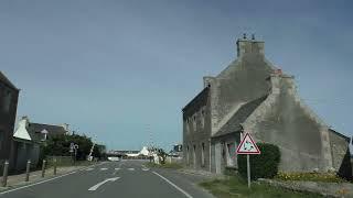 Driving On The D769 Between 29250 Saint Pol de Léon & 29680 Roscoff, Finistère, Brittany, France