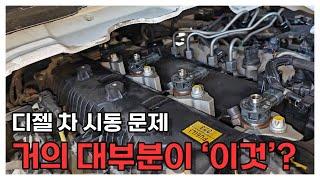 시동이 안 걸려서 견인되어 오신사연