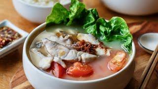 The BEST Fish Broth Recipe / How to Cook No Milk Fresh Fish Soup  - 鱼片汤