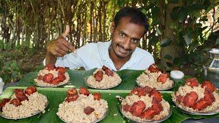 FAST EATING CHALLENGE 7 PLATE FRIED CHICKEN BIRYANI EATING CHALLENGE