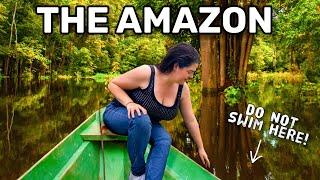 We spent 5 days exploring the AMAZON RAINFOREST!