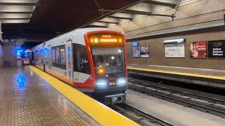 SF Muni Metro 2-Car Siemens S200 LRV4 2086 & 2030 Eastbound S-Shuttle to Powell Street Station