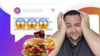 ATILAN EN SAÇMA MESAJLARI İFŞALADIM! BURGER MUKBANG