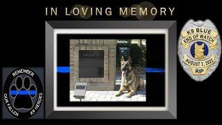 Niceville Police's K9 End of Watch Ceremony – August 26, 2022