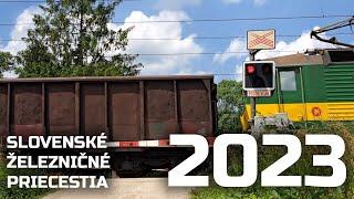 Slovenské železničné priecestia • 2023