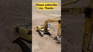 Skill in driving and controlling an excavator.