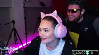 Behzinga Joins Talia Mar's Stream