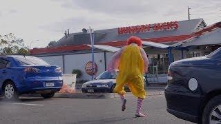 Ronald McDonald Tastes Burger King