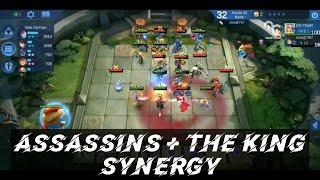 Magic Chess - mobile legends : Assasins + The King Synergy