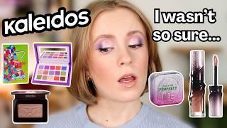 I WASN'T SO SURE... Let's Try Kaleidos Makeup!