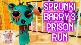 SPRUNKI BARRY'S PRISON RUN! (OBBY!) - Roblox Obby Gameplay Walkthrough No Death [4K]