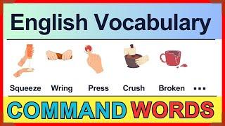 English VocabularyCommon English WordsLearn English In Action