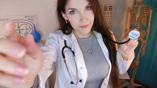 АСМР Школьный Доктор ‍🩺[Медицинский Осмотр] [Ролевая игра] ASMR Doctor [Medical Exam] 