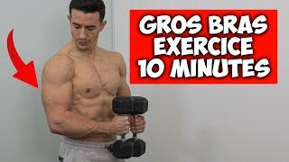 Des gros bras en 10 minutes (exercice maison)