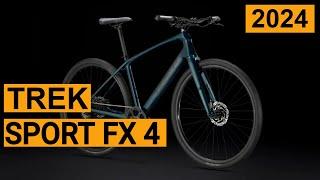 The Ultimate Carbon Fiber Fitness Bike - Trek fx sport 4 2024!