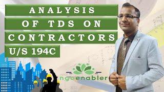 TUTORIAL ON TDS- PART-02 TDS ON CONTRACTORS