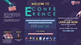 eConference on Environmental Performance Evaluation (EPE) and life cycle assessment (LCA)