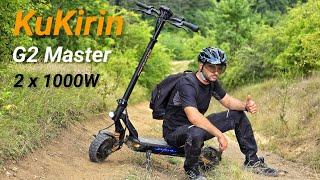 KuKirin G2 Master 2000W e-Scooter Capability and Full Unboxing Video