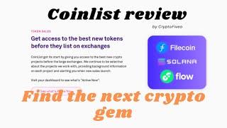 Coinlist review | Find your next crypto gem in the Coinlist token sales