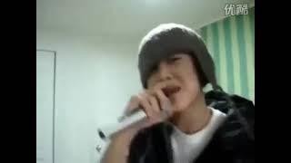 Young B I Kim HanBin Raps to Hallelujah