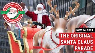 Official Broadcast | 2024 Original Santa Claus Parade | Toronto, Ontario