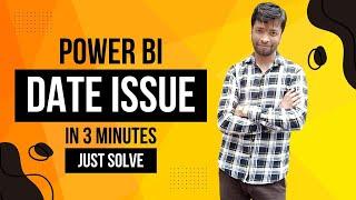 Date Errors in Power BI Query Editor? Here's the Fix!