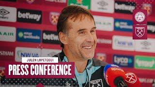 Julen Lopetegui Press Conference | Leicester City v West Ham