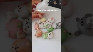 IT'S GLAZING DAY!! ||  SUGAR CLOUD #trending #claycharms#clayart #DIYcrafts #charmMaking