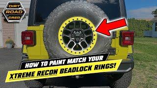 Paint Match Your Jeep Wrangler Xtreme Recon Beadlock Rings!