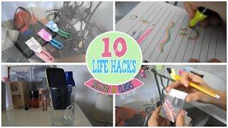 10 LIFE HACKS PARA REGRESO A CLASES!