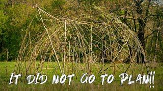 Making a willow dome | Living willow structures | Our 1st attempt!