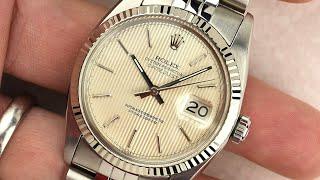 Rolex Oyster Perpetual Datejust 16014 'Tapestry' (SKU0039)