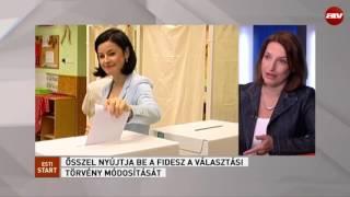 Ősszel nyújtja be a Fidesz a választási törvény módosítását