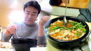 백종원, 국밥 맛있게 먹는 법! 케미 100% '부추 무침 @백종원의 3대 천왕 20151113