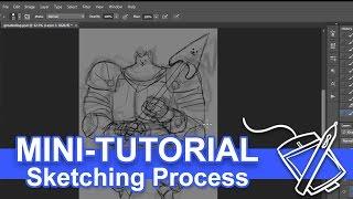 Mini Tutorial: Sketching Process