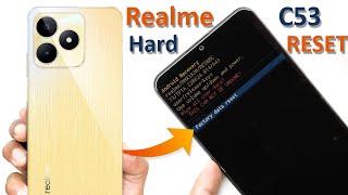 How To Realme C53 Hard Reset/Remove Screen Lock | Realme RMX3760 Wipe Data/Pattern Unlock Without Pc