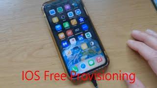 App IOS install using Apple's Free Provisioning