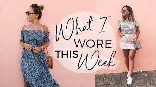 WHAT I WORE IN A WEEK | Hello October