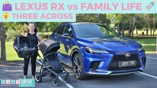 2024 Lexus RX350 review – BabyDrive pram and child seat test