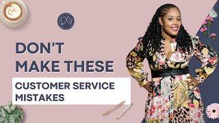 Top Customer Service Mistakes & How to Avoid Them