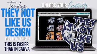 Trending Design 101 - Ep 1 They Not Like Us Mascot Design