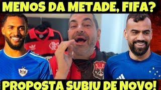 CRUZEIRO SOBE PROPOSTA DE NOVO! €6 MILHÕES POR JUNINHO? FIFA PAGARÁ MENOS DA METADE DOS EUROPEUS!