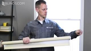 How to Install Outside Mount Roller Shades