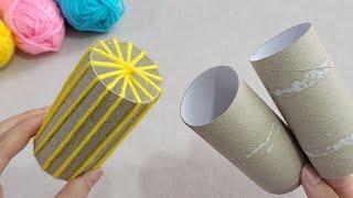 I make MANY and SELL them all! Genius Recycle Idea with Toilet paper roll - Amazing Tips and trick